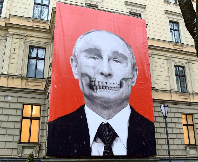 Death's head Putin